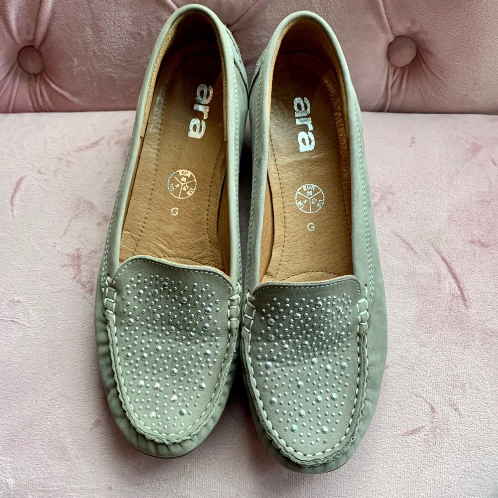 Ara Nery Moccasin with Embellishments